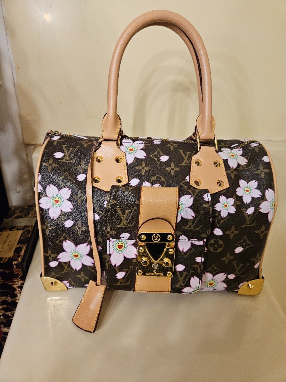 Monogram Satchel Bag